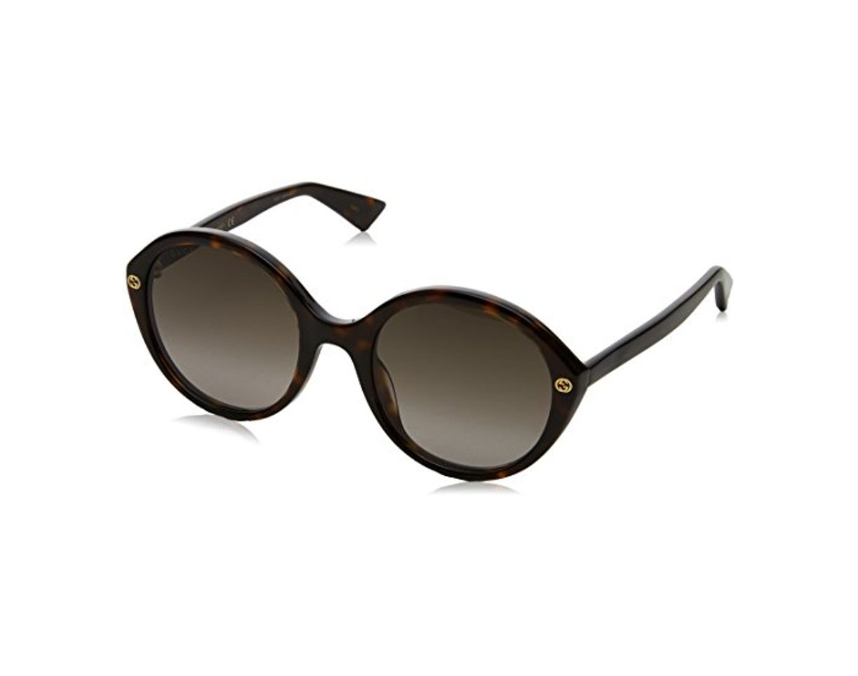 Fashion Gucci GG0023S, Gafas de Sol para Mujer, Marrón