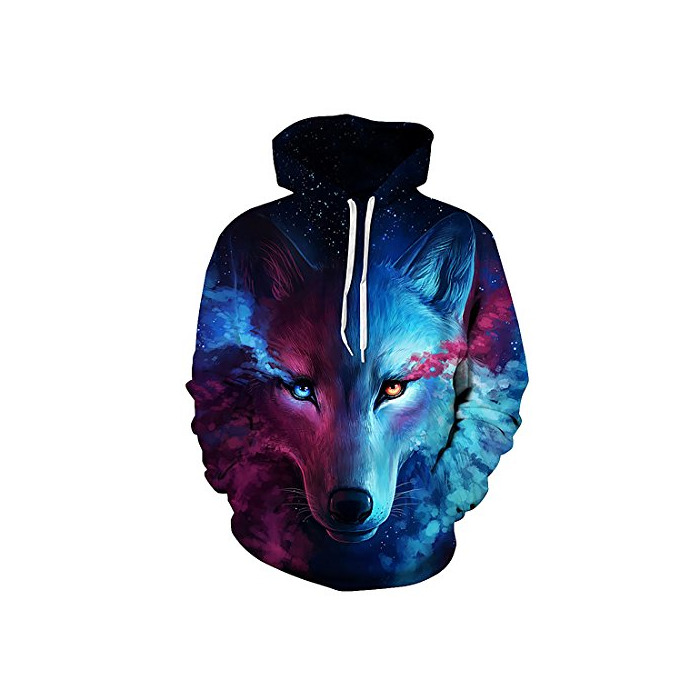 Producto Hombre Unisex 3D Impreso Arte Suéter Cuello Redondo Sudadera con Capucha de