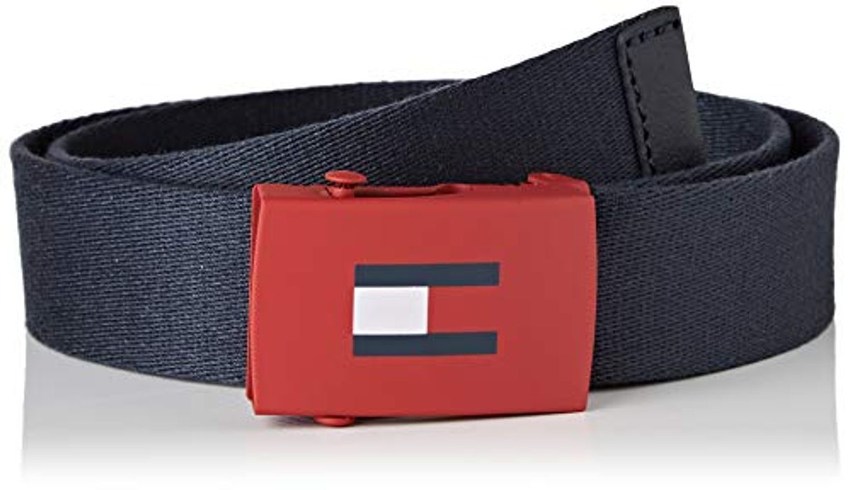 Producto Tommy Hilfiger Kids Plaque Belt 3.0 Cinturón, Azul