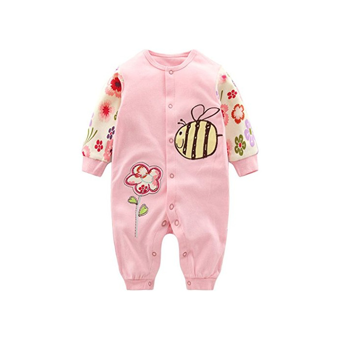 Product Bebés Pijama Algodón Mameluco Niñas Peleles Sleepsuit Caricatura Trajes