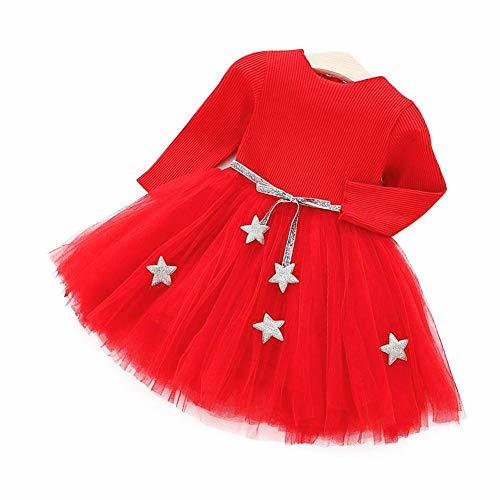 Productos Vestido de tutú de punto con mangas largas para bebés Vestido de