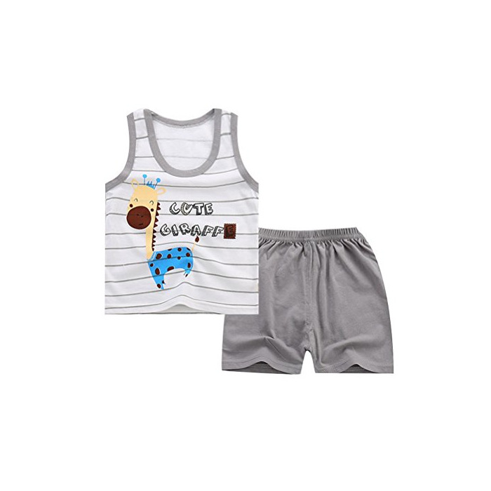 Product Odziezet Camiseta Bebé Verano Niño Niña Chaleco Camiseta sin Mangas