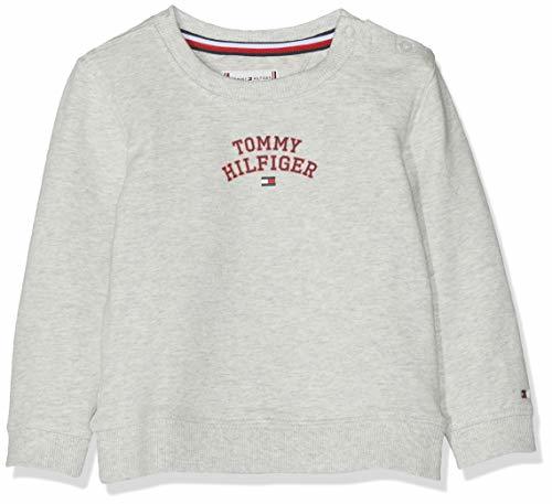 Productos Tommy Hilfiger Essential Logo Sweatshirt Sudadera, Gris