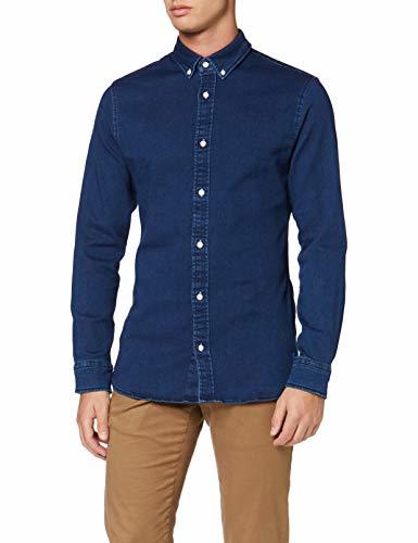 Product Jack & Jones Jjigeorge Shirt Stretch LS Camisa Vaquera, Azul