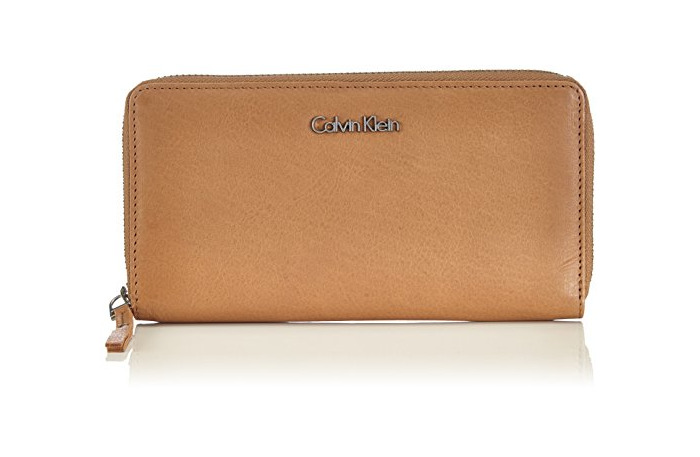 Products Calvin Klein Skylar Large Zip Around - Cartera, Color Vachetta 975, Talla