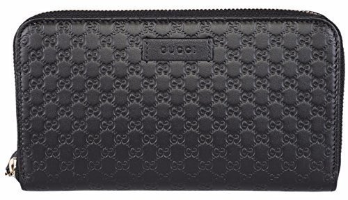 Product GUCCI mujer cuero Micro GG GUCCI ssima Cremmalera Circundante Cartera