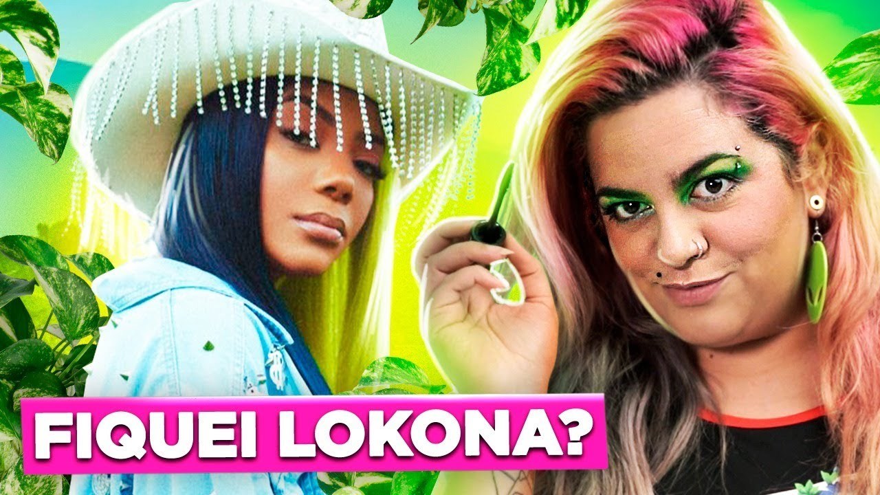 Fashion A VERDINHA DA LUDMILLA VIROU MAQUIAGEM - YouTube