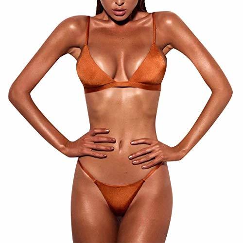 Product Bañador Mujer 2019 Tops de Bikini Trajes de Baño Tanga Triángulo Suave