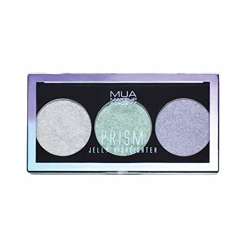 Producto MUA MakeUp Academy Prism Jelly Highlight Trio Strobe polvo holográfico vegano