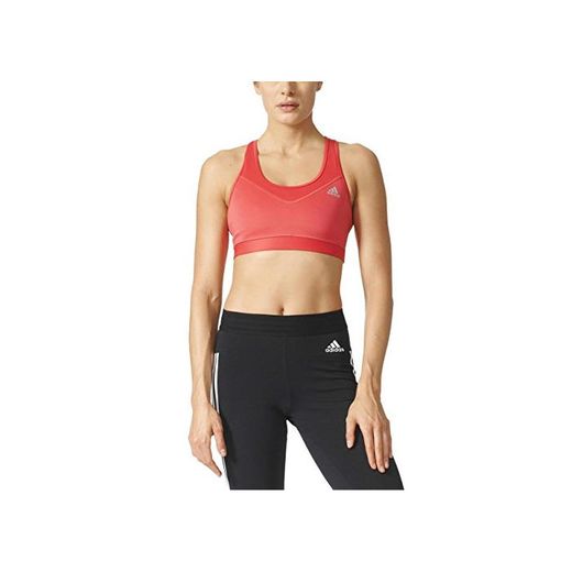 adidas Tf Bra - Solid Sujetador Deportivo, Mujer, Rosa