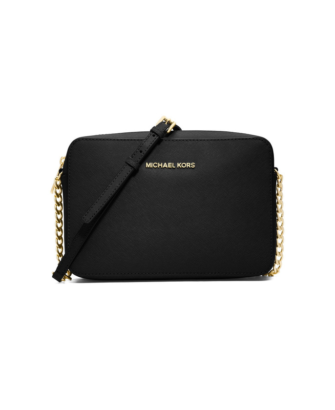 Social Michael Kors Jet Set Grande East West Crossbody Black Saffiano