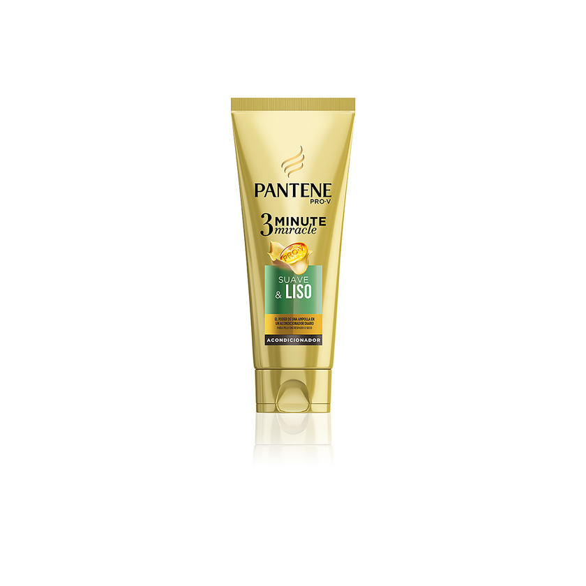 Social Pantene 3 Minute Suave y Liso Acondicionador