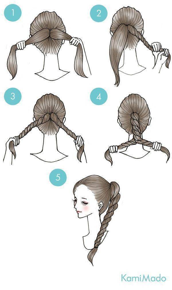 Fashion Stylish ponytail 