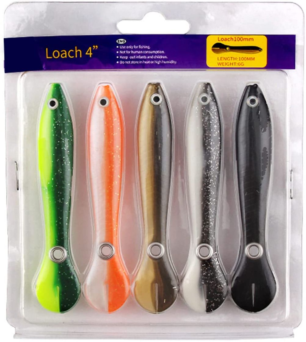 Conjunto de iscas de pesca 10 cm