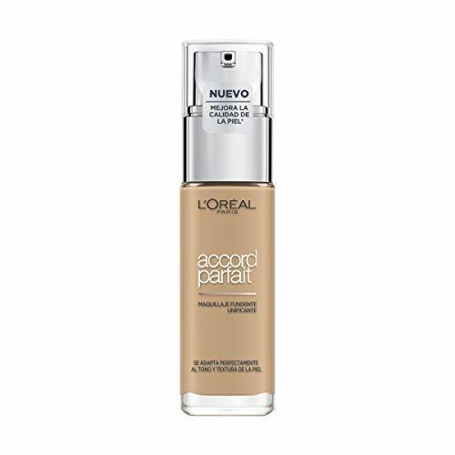 Belleza L'Oréal Paris Make-Up Designer Accord Parfait - Base Maquillaje Acabado Natural -