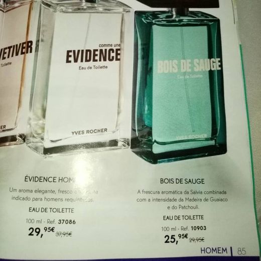 Perfumes homem