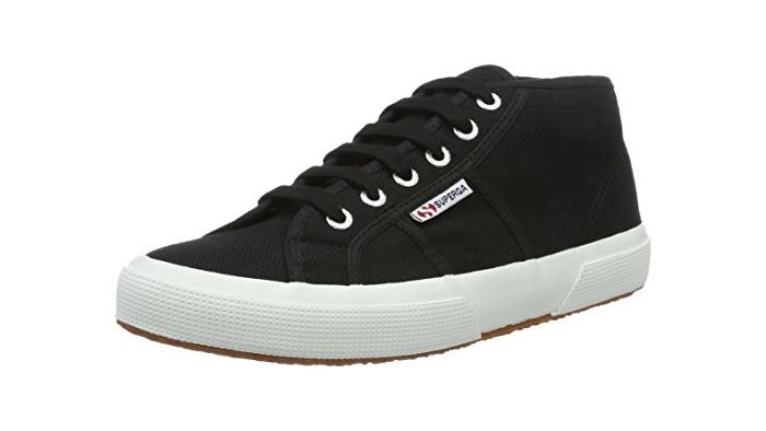 Product Superga 2754-Cotu, Zapatillas Altas Unisex Adulto, Negro