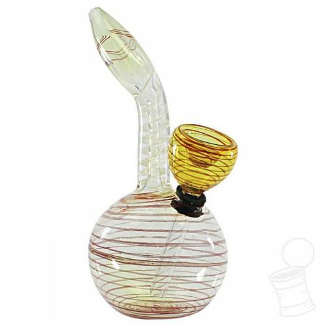 Fashion Mini bong color changing spiral