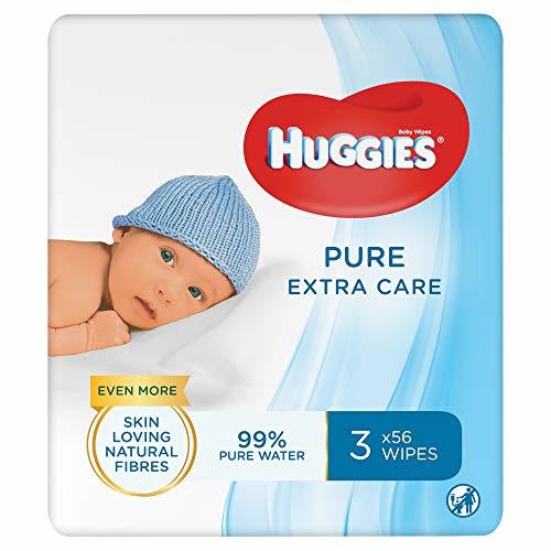 Producto Huggies Pure Extra Care Toallitas para Bebé - 1 caja con 4