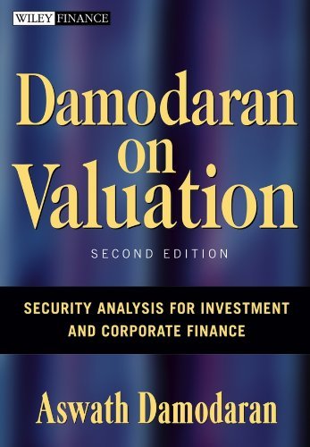 Book Damodaran on Valuation: Security Analysis for Investment and Corporate Finance