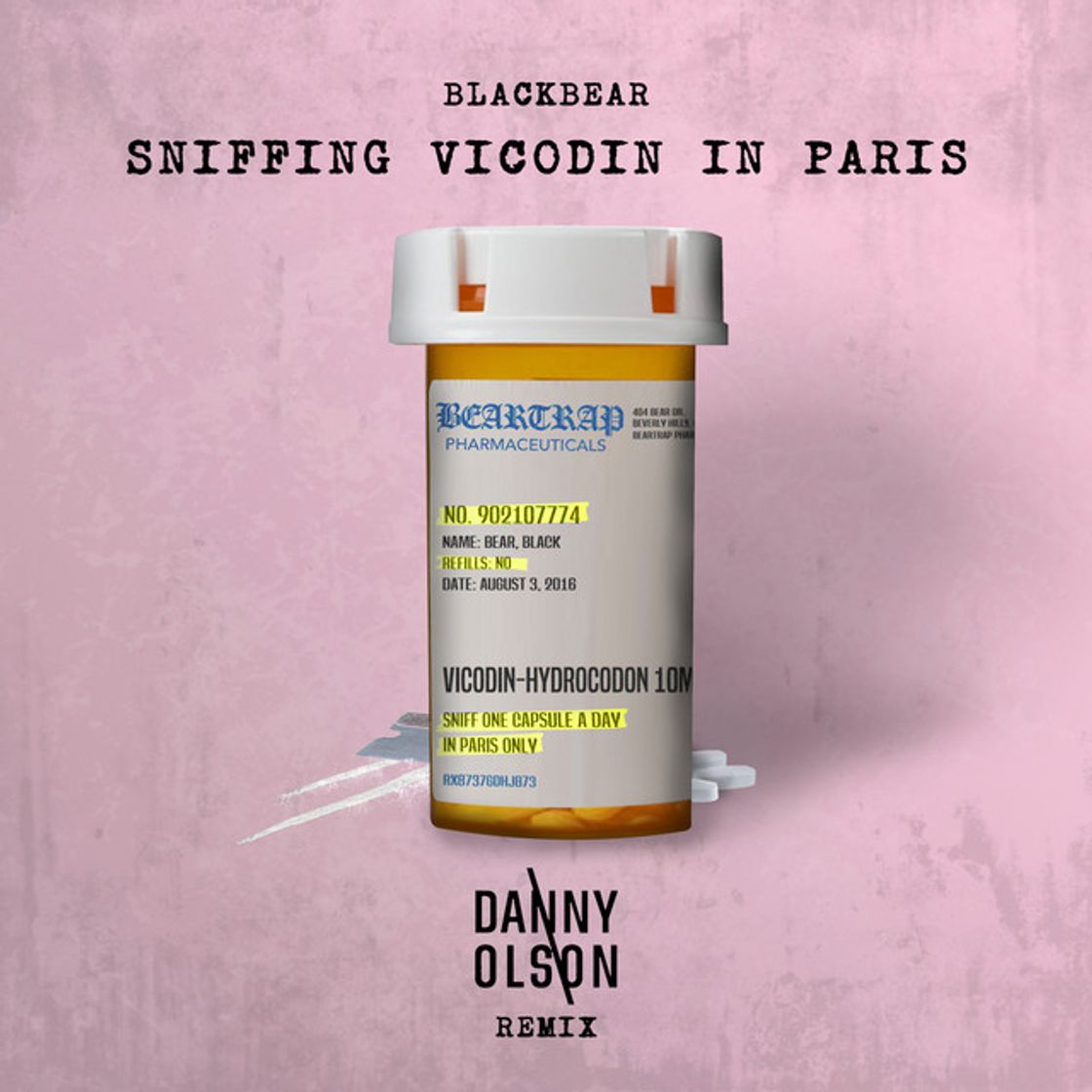 Canciones Sniffing Vicodin In Paris (Danny Olson Remix) [feat. Danny Olson]