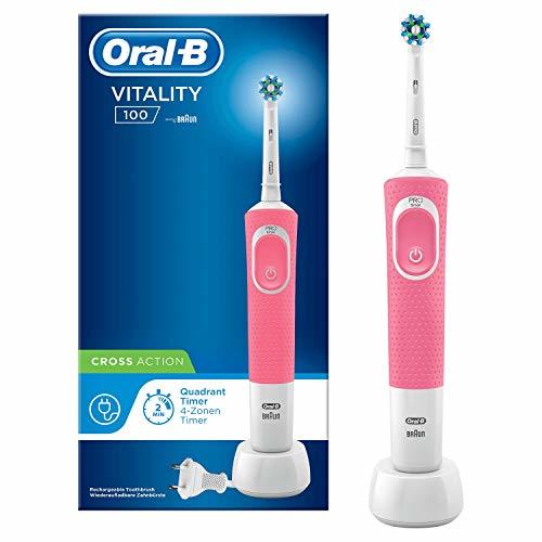 Belleza Oral-B Vitality 100 Rosa Crossaction Eléctrico