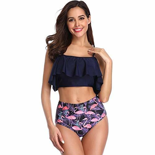 Productos Bikinis Tankinis para Mujer Bikini De Cintura Alta Traje De Baño con