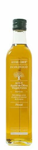 Aceite de Oliva Virgen Extra Ecológico Altitud 1080m picual con CoQ10 500ml