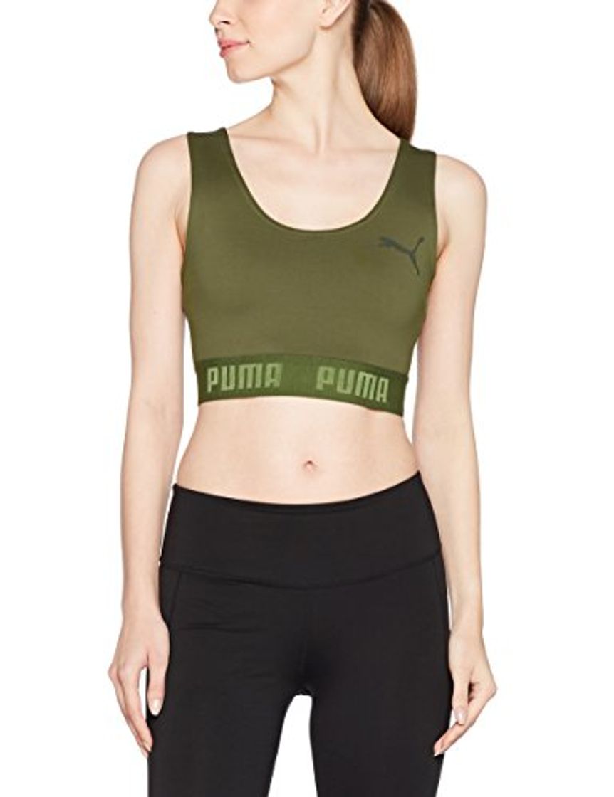 Social PUMA Active ESS Banded Crop W Top Corto