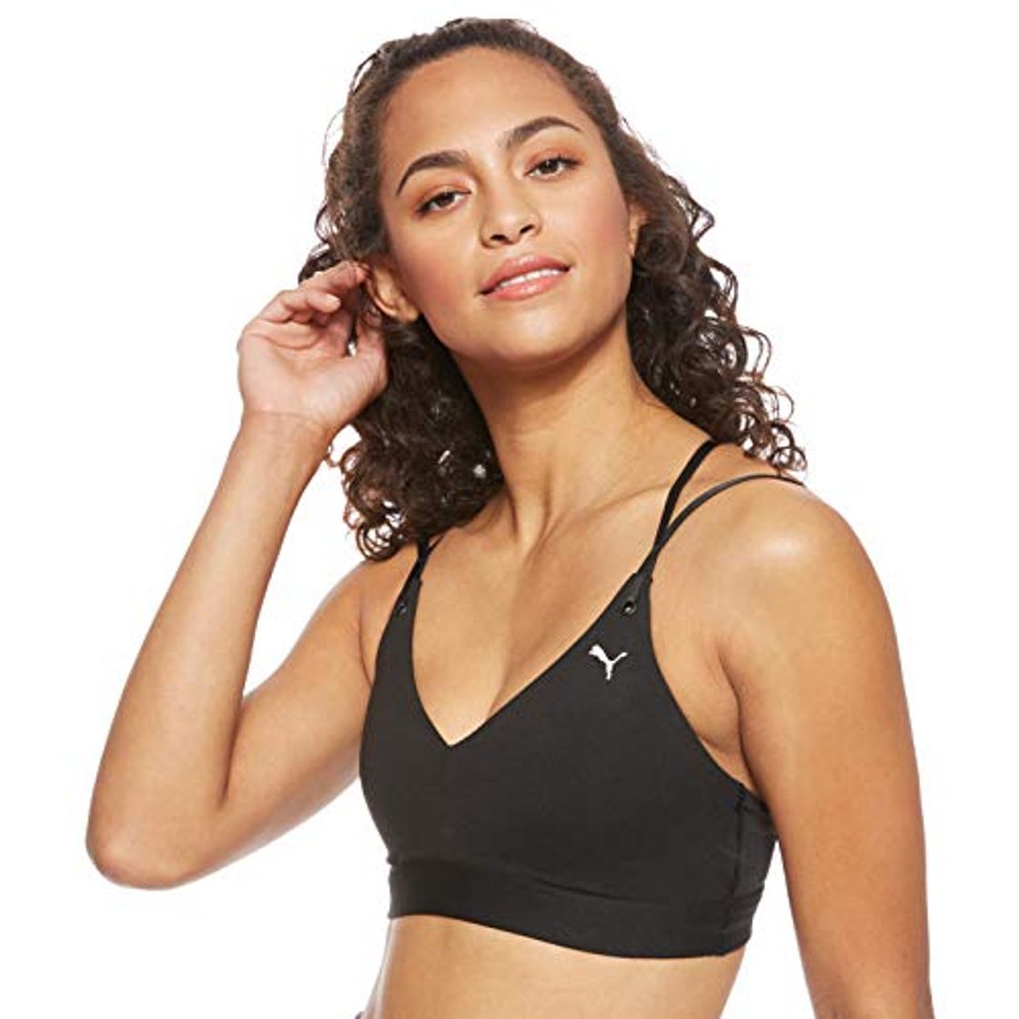 Social Puma Strappy Studio Bra L Sujetador con Tirantes