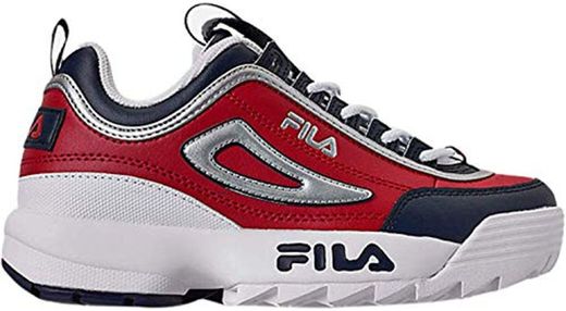 Fila Kids Disruptor II Sneakers Red/Navy/White