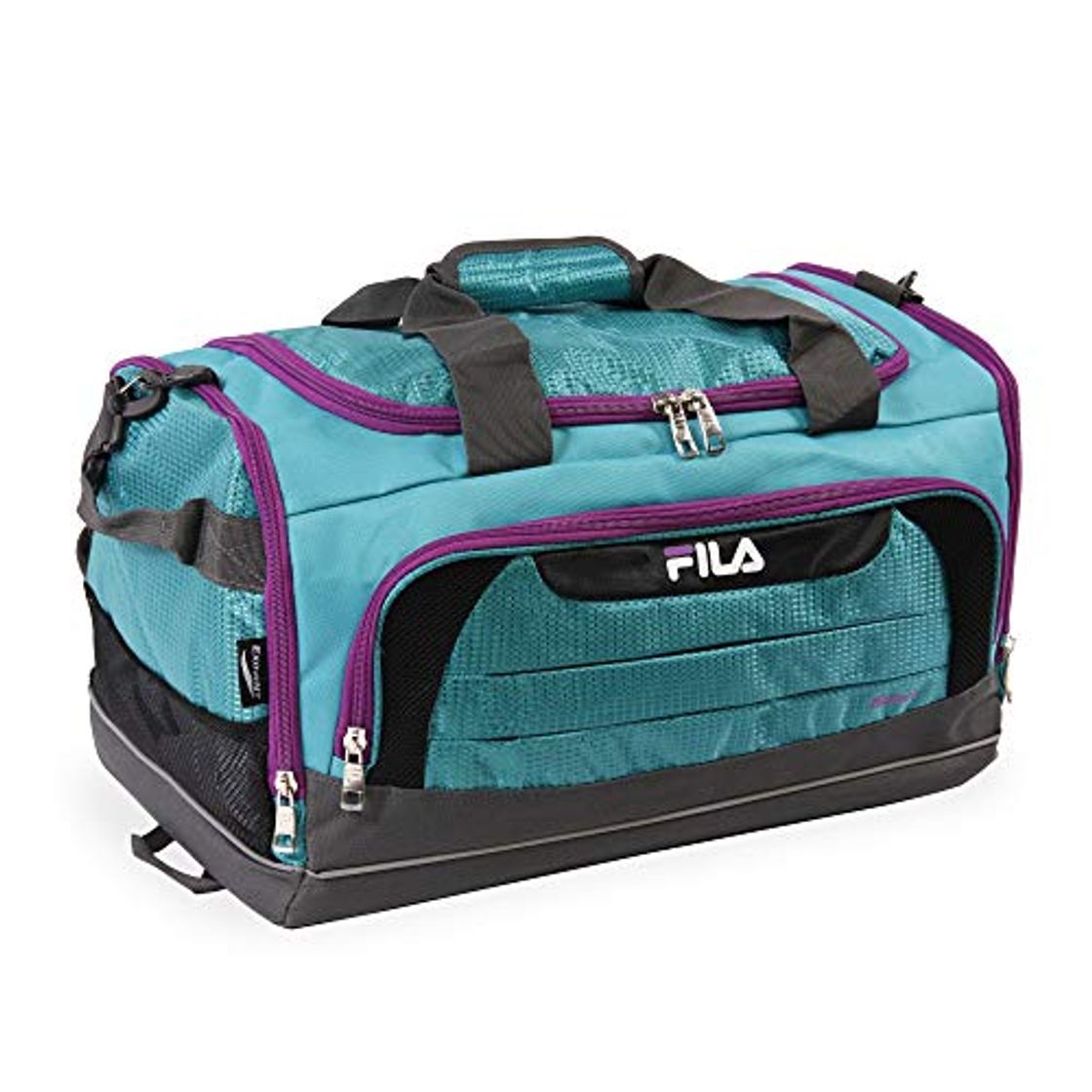 Social Fila Cypress Small Sport Duffel Bag, Bolsa de lona Unisex Adulto, Verde
