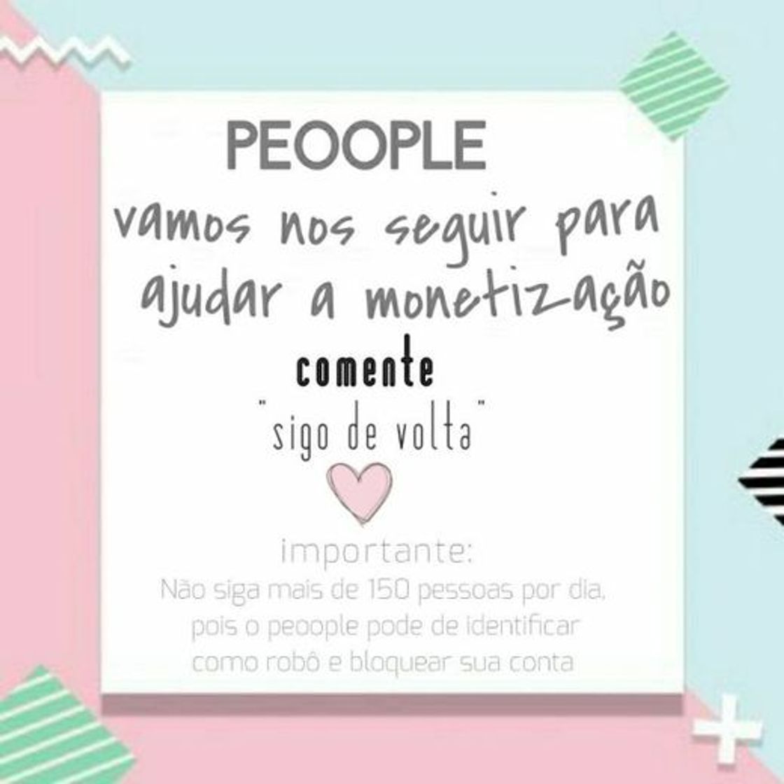 Moda TROCA DE SEGUIDORES 🦋