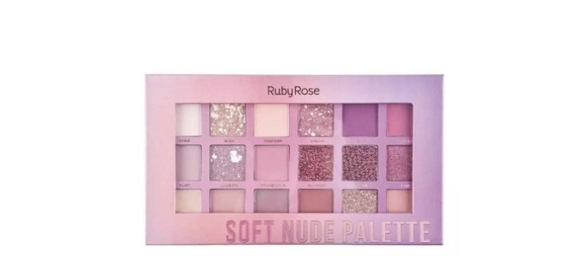 Paleta rosa ruby rose 