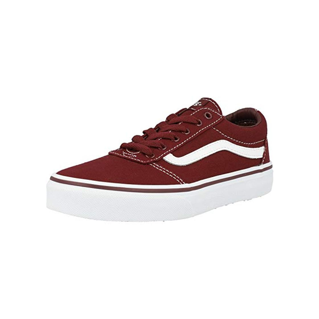 Fashion Vans Ward Canvas Zapatillas Unisex Niños, Rojo