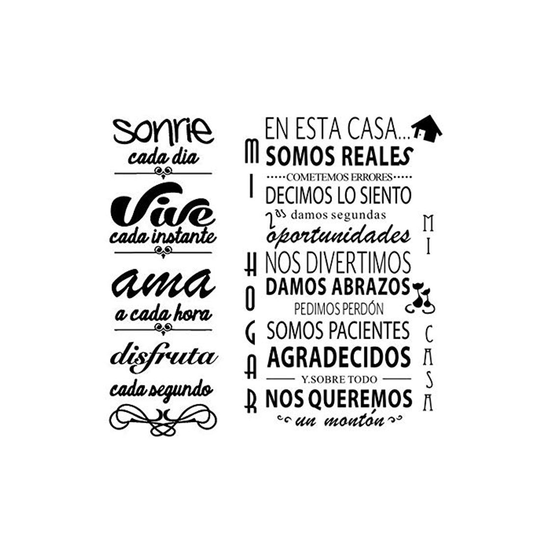 Products Pegatinas Decorativas Pared Frases Motivadoras Pegatina Cita Inspiradora Vinilos Decorativos Frases Cortas