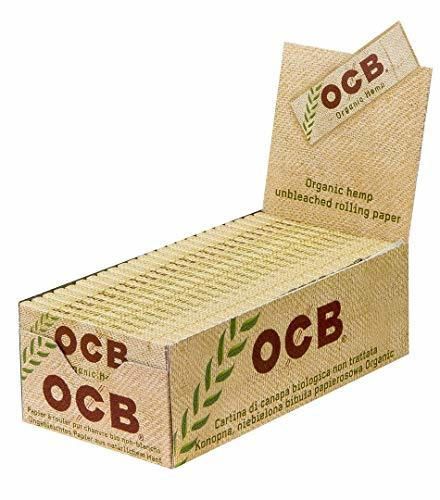 OCB - 50 Cajas de Papel de Fumar de cáñamo Natural