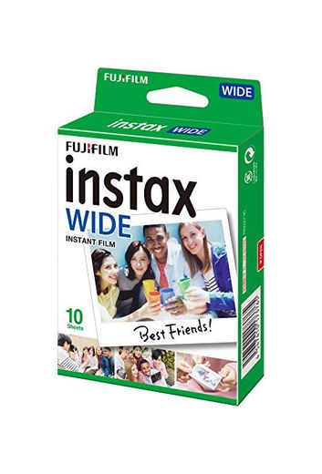 Fujifilm Instax Wide - Película fotográfica instantánea de gran formato