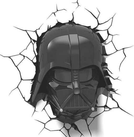 Luminária Darth Vader 3D Lights FX 