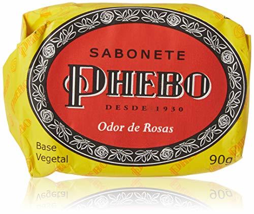 Social Linha Tradicional Phebo - Sabonete em Barra de Glicerina Odor de Rosas