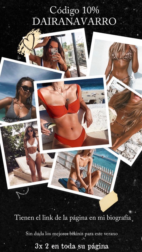 Social Página de bikinis y trajes de baño