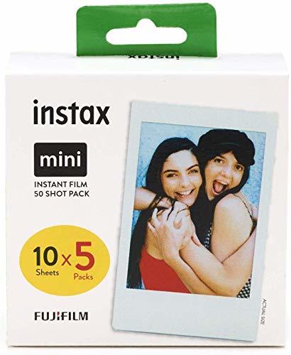 Electrónica Fujifilm Instax mini película, Pack of 5 x 10 hojas