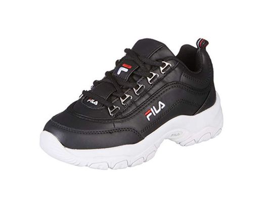 Fila Strada Low Wmn, Zapatillas Altas para Mujer, Negro