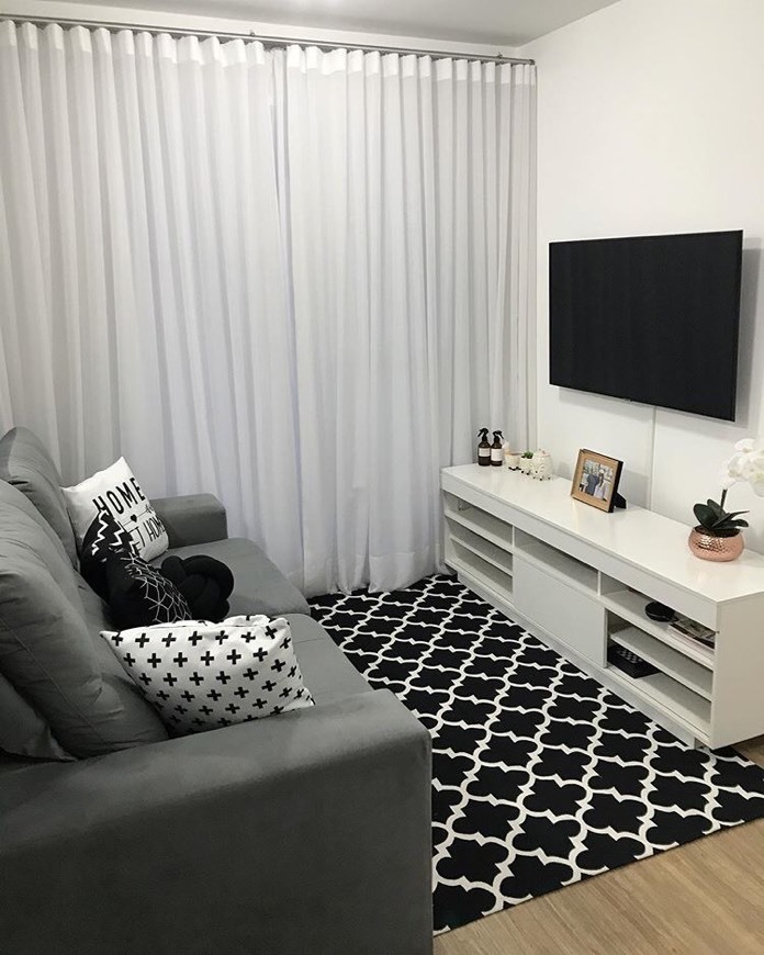 Moda Essa decoração de sala é muito bonita 