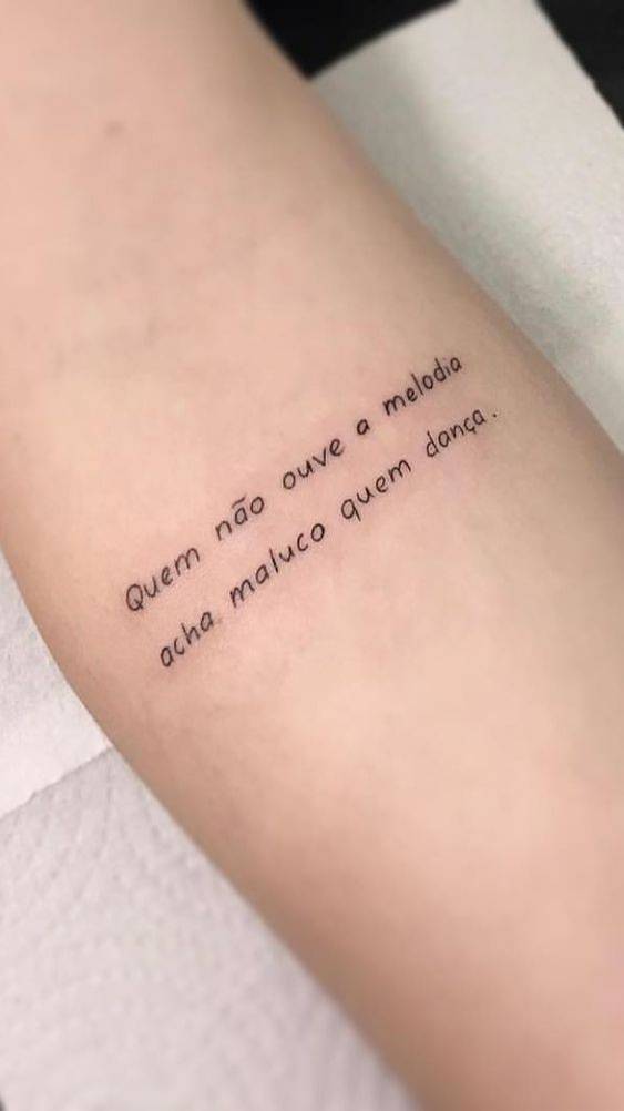 Fashion Tattoo de frases