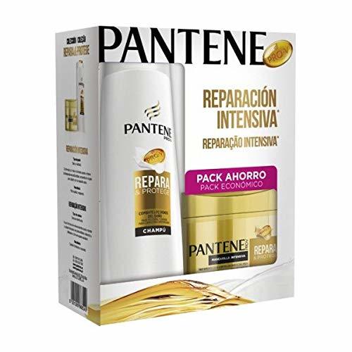 Belleza Pantene Pantene Champu 360 Ml.Suave Y Liso+Mascarilla 300 Ml S&L