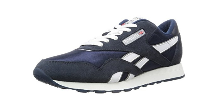 Moda Reebok Classic Nylon, Zapatillas de Trail Running para Hombre, Azul