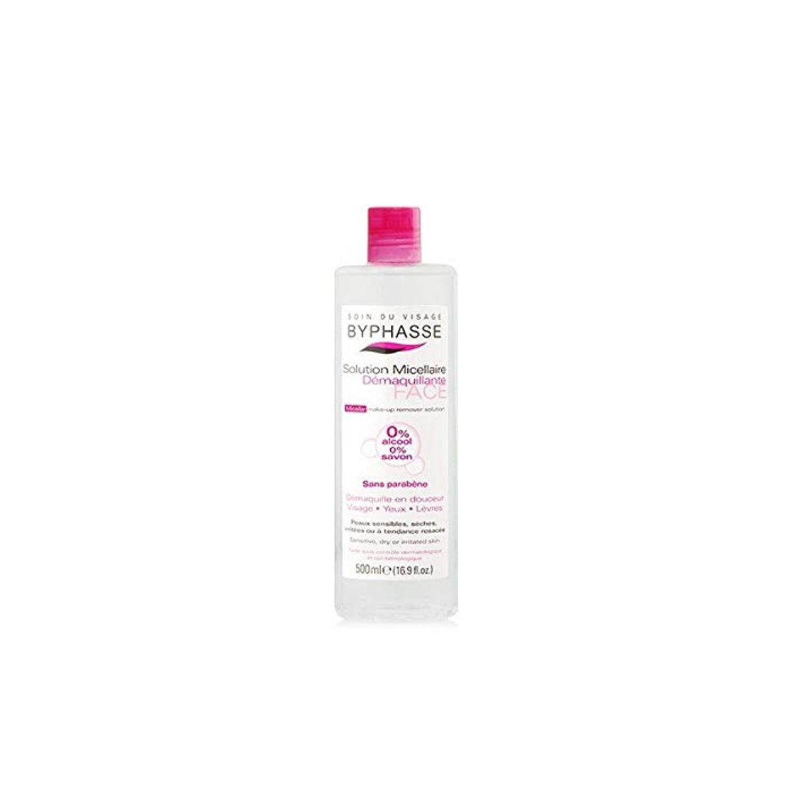 Belleza BYPHASSE SOLUCION MICELAR DESMAQUILLANTE 500 ML