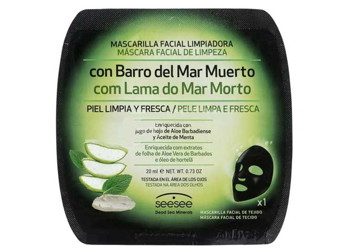 Moda Mascarilla facial limpiadora con barro del Mar Muerto Seesee ...