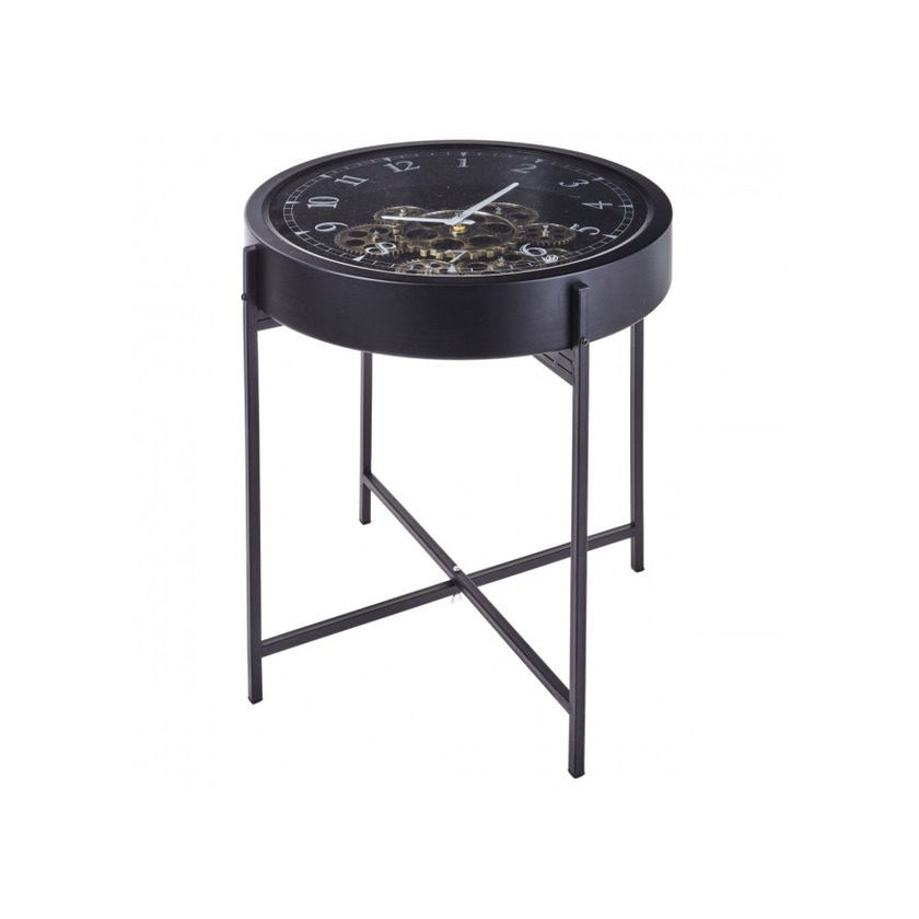 Social Mesa auxiliar dawna reloj metal